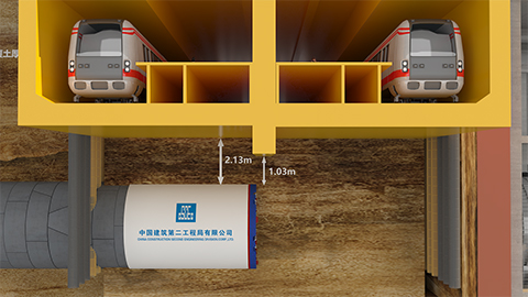 中建集團(tuán)地鐵6號線-施工動畫